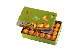 Ma’amoul pistachio filled butter cookies