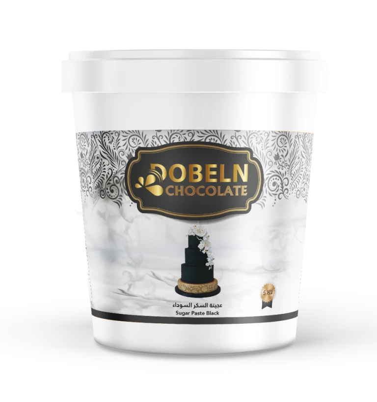 Filling Sugar Paste Black- 5KG